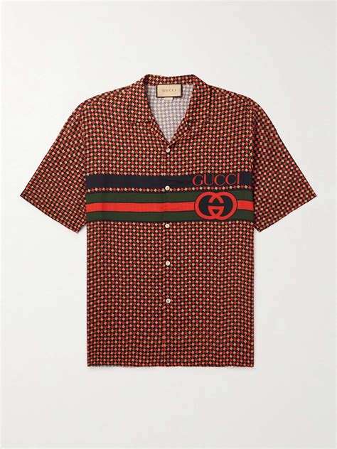 vestiaire collective gucci seta camicia|Silk shirt Gucci Multicolour size L International in Silk .